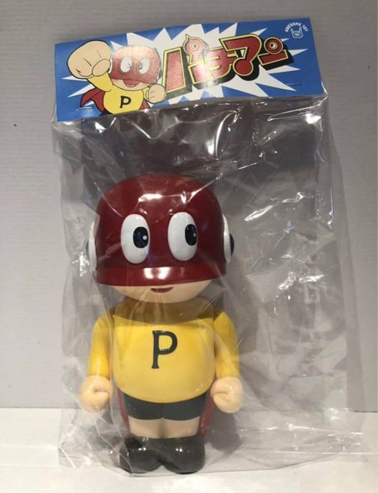 Awesome toy パチマン パーマン パチ ソフビ フィギュア Amazon.co.jp: Awesome toy パチマン パーマン 赤 ソフビ レトロ